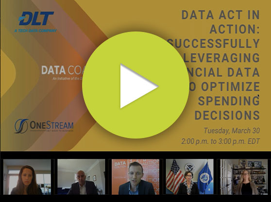 On-Demand Webinar: DATA Act in Action with data Coalition, OneStream & DLT