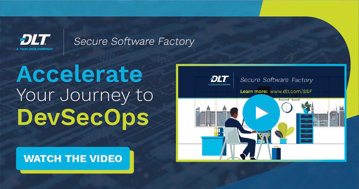 Text Reads: Accelerate Your Journey to DevSecOps