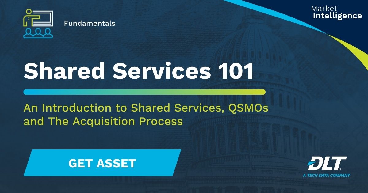Text reads: Fundamental Training: Shared Services 101