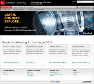 Autodesk University 2013