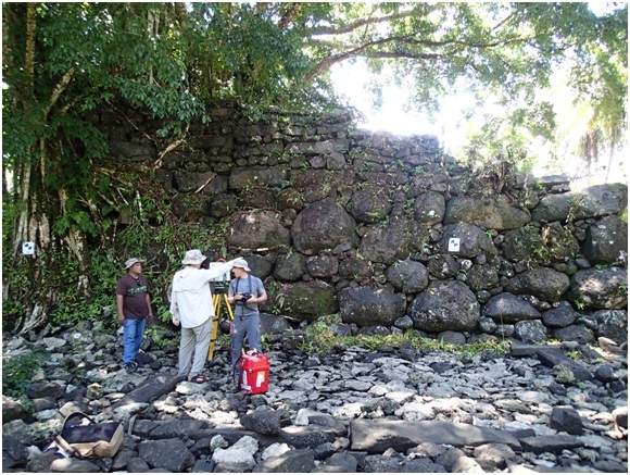 Kosrae_Surveying