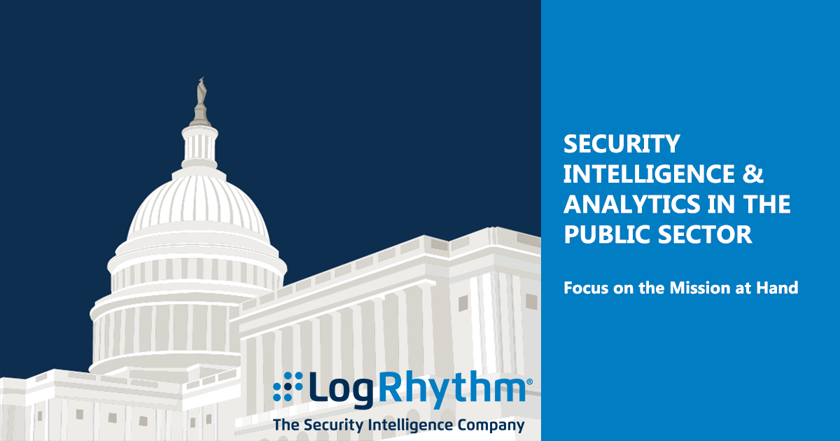Security intelligence and analytics in the public sector