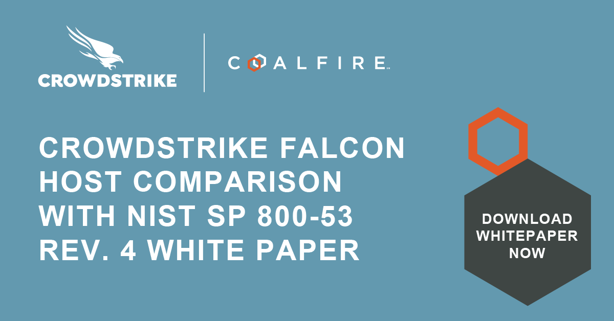 CrowdStrike Falcon Host Comparison with NIST SP 800-53 Rev. 4