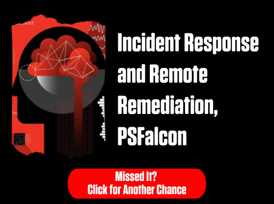 Incident Response and Remote Remediation, PSFalcon