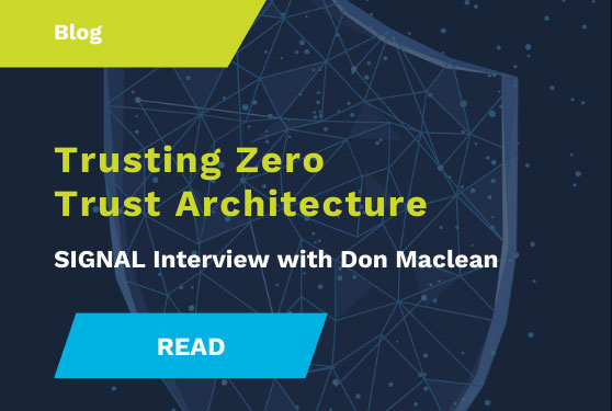 Don Maclean on Trusting Zero Trust Architecture