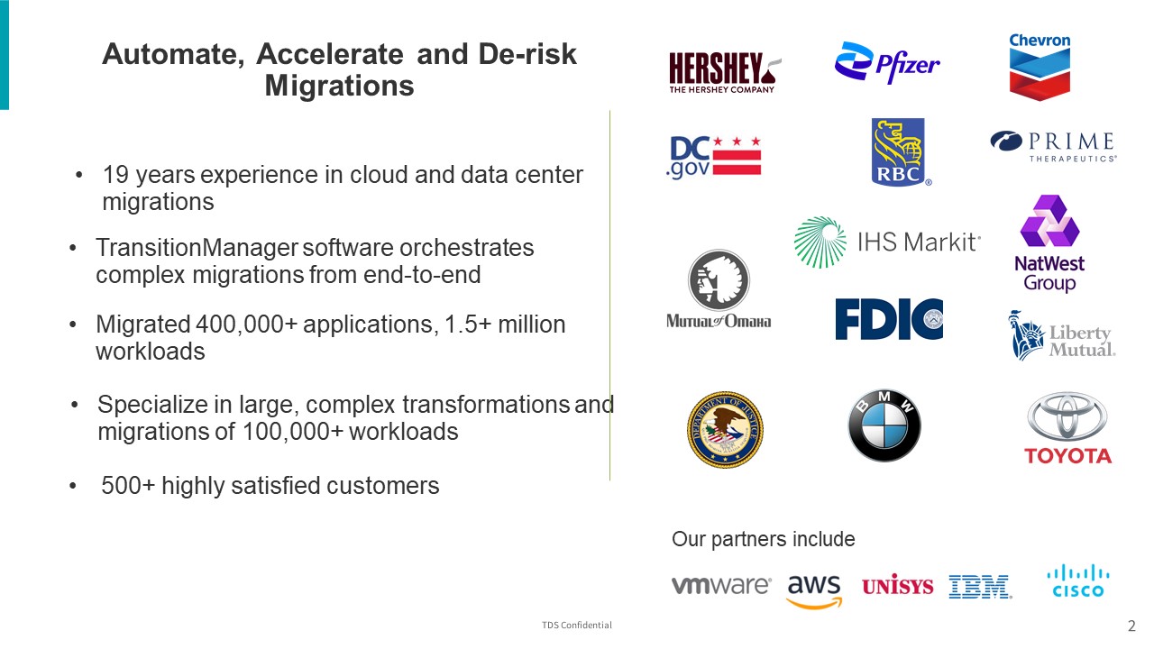 TDS drives continuous IT transformations