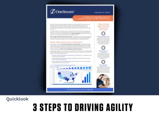 Thumbnail for Leading at Speed: 3Steps to Driving Agility in Budgeting, Planning, and Forecasting