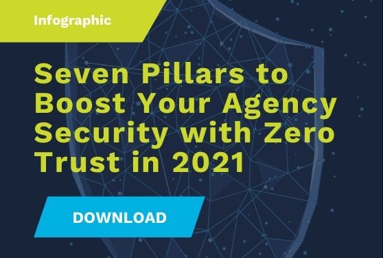 Zero Trust Infographic: Seven Pillars