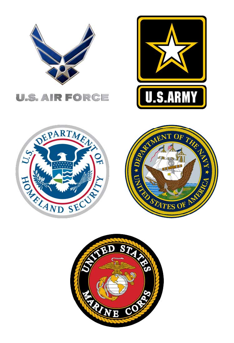 Logos for DoD Agencies