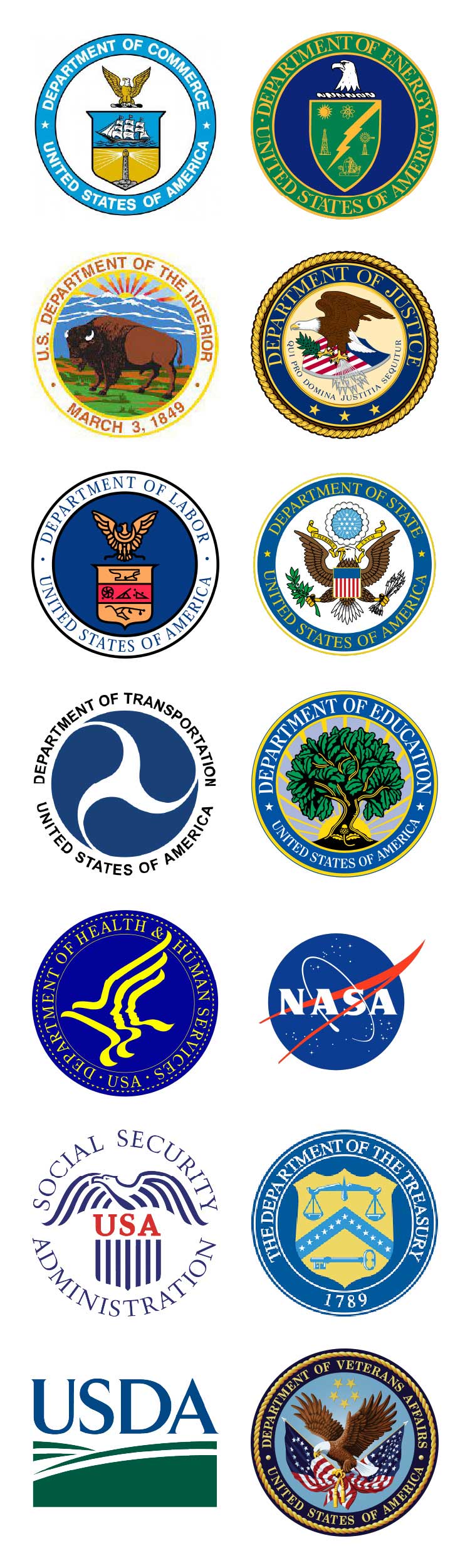 Logos for MI Civilian Agencies