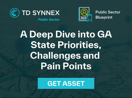 Text reads: A Deep Dive Into GA State Priorities, Challenges, and Pain Points