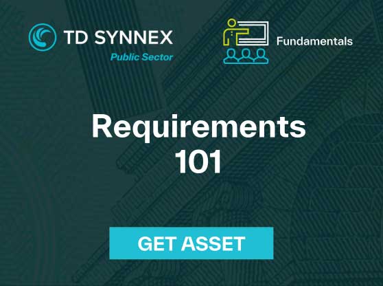Text reads: Requirements 101. CTA: Get Asset