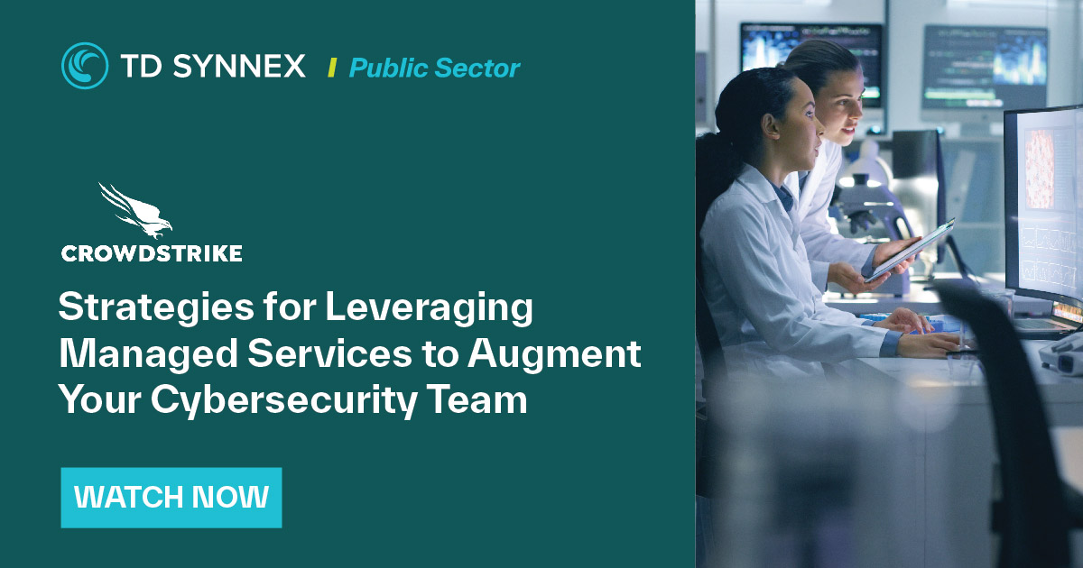 Text reads: Strategies for Leveraging Managed Services