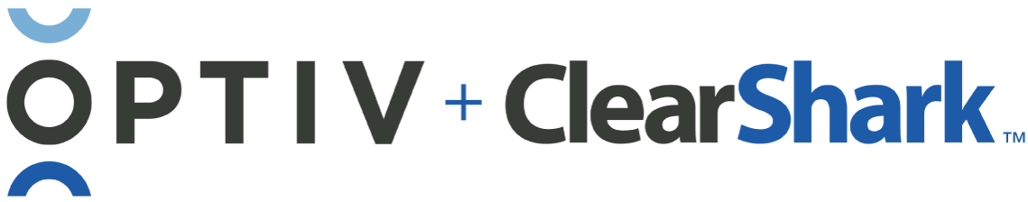 Logo for Optiv and ClearSahrk
