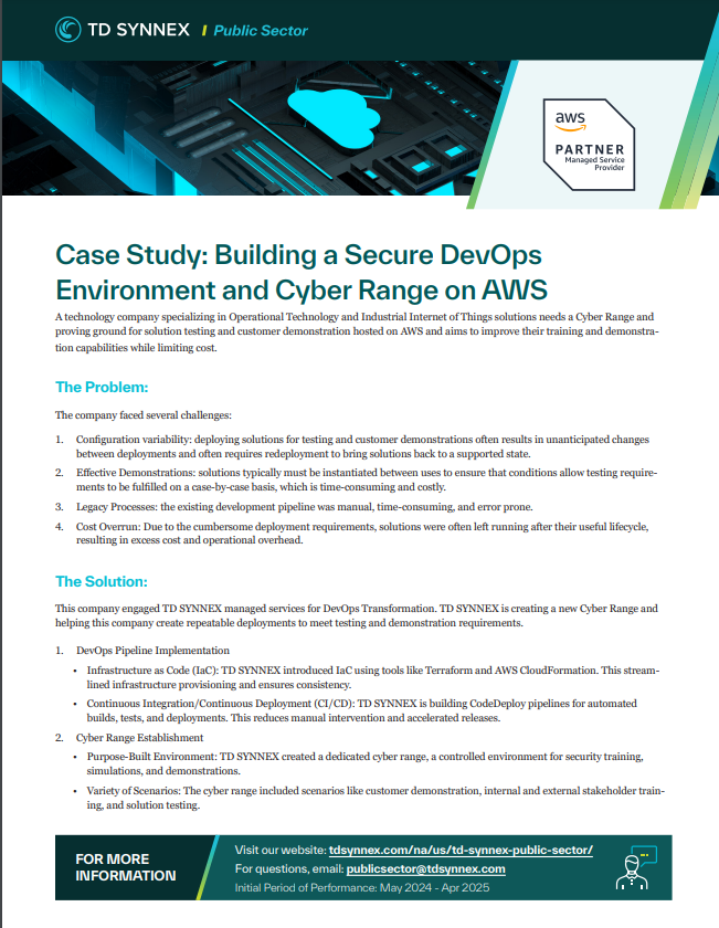 Thumbnail for Building a Secure DevOps Environment and Cyber Range on AWS