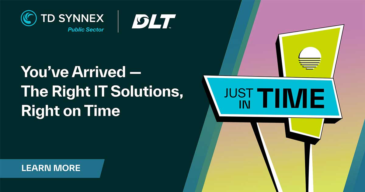 Text reads: Accelerate your SLED IT strategy with TD SYNNEX Public Sector