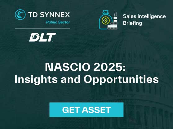 Text reads: NASCIO 2025: Insights and Opportunities. CTA: Get Asset