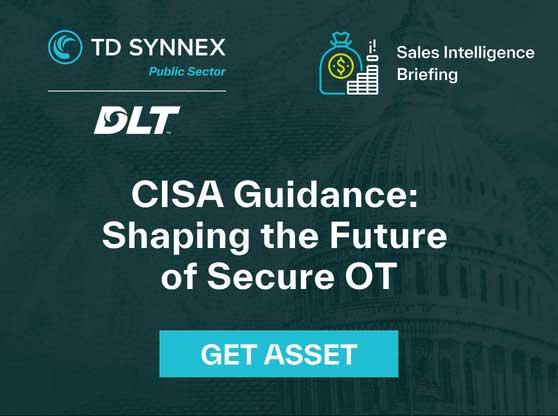 Text reads: CISA Guidance: Shaping the Future of Secure OT. CTA: Get Asset