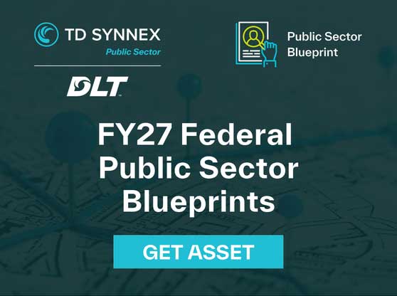 Text reads: FY27 Federal Public Sector Blueprints