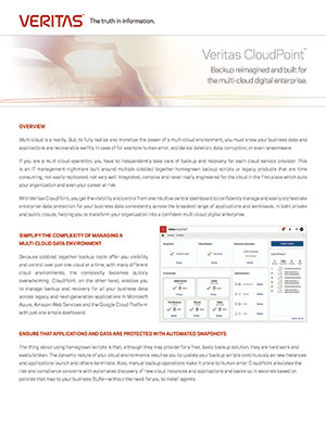 Download the CloudPoint Data Sheet