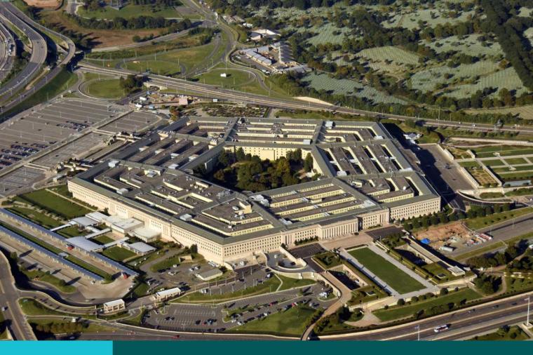Aerial view of the U.S. Pentagon