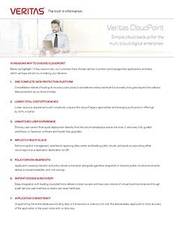 Thumbnail for 10 Reasons To Choose Veritas CloudPoint