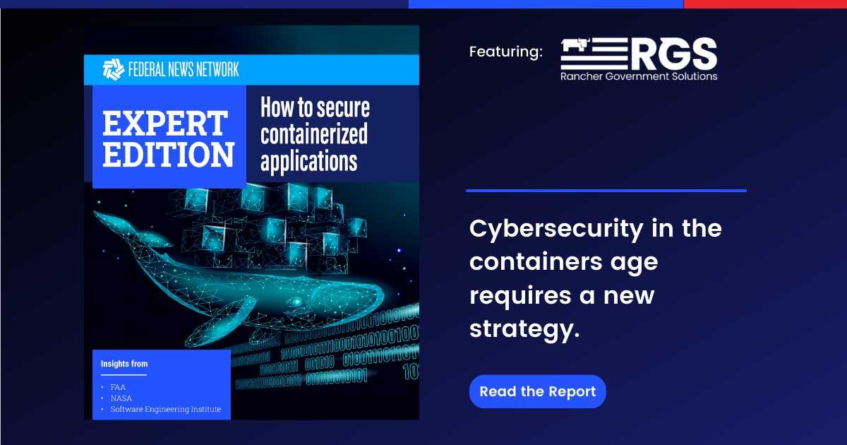 Text reads: How To Secure Containerized Applications