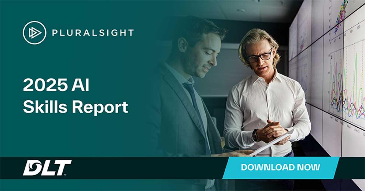 Text reads: AI Skills Report