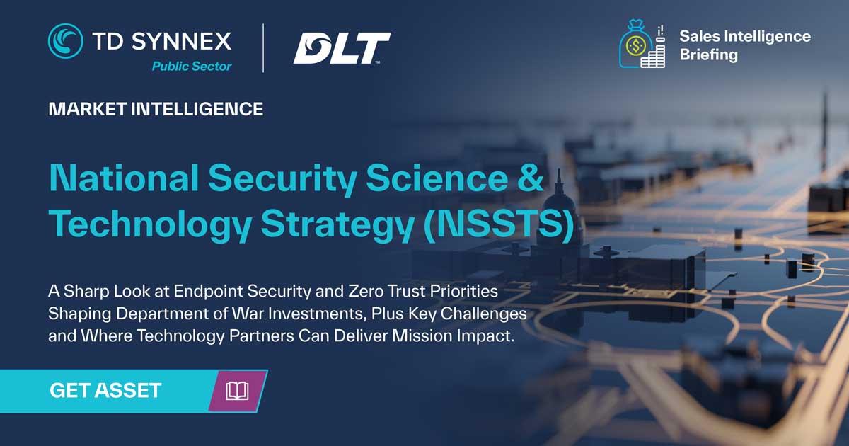 Text reads: National Security Science & Technology Strategy (NSSTS)